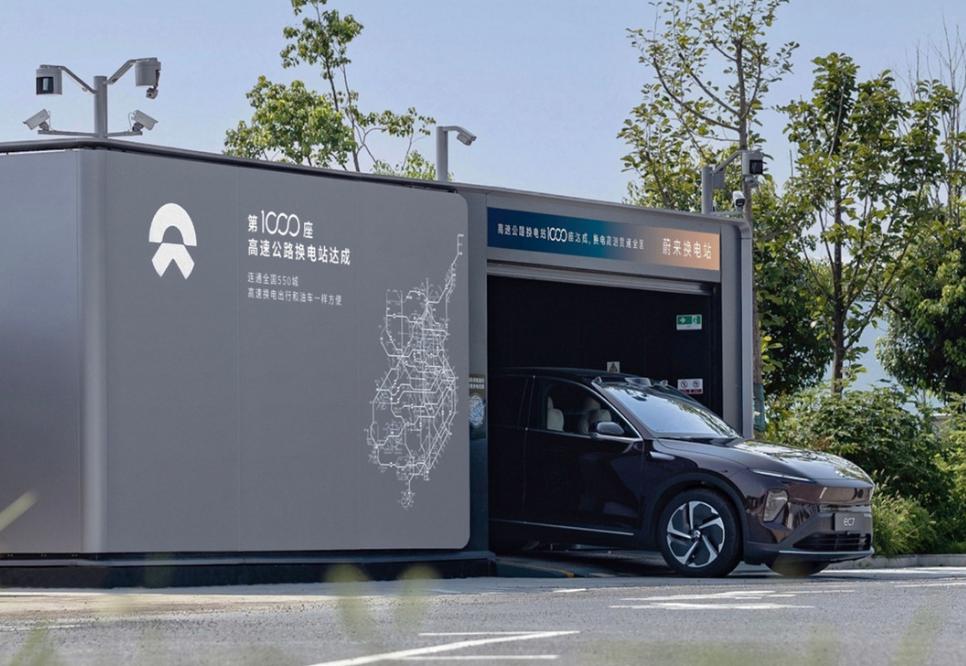 蔚来高速公路换电站