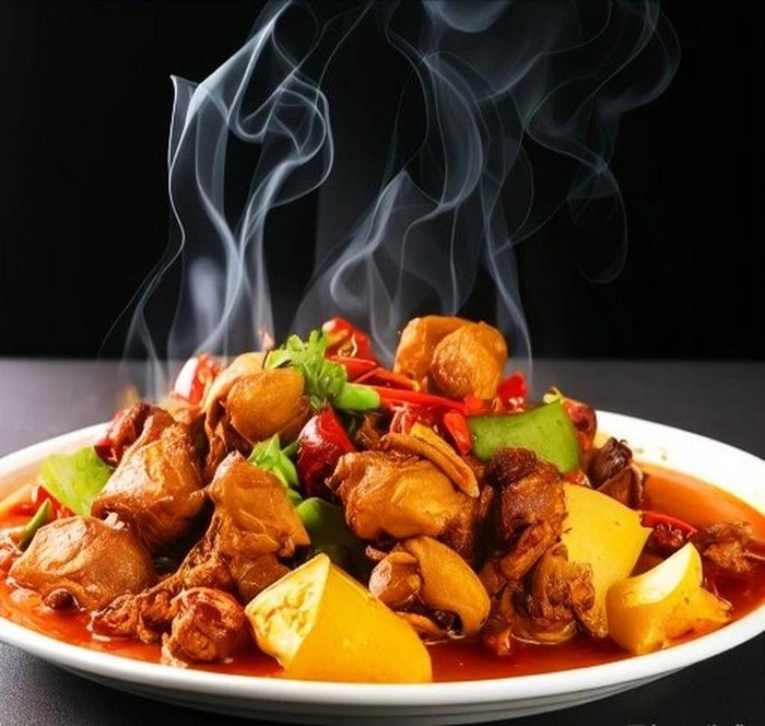 新疆大盘鸡(图1)