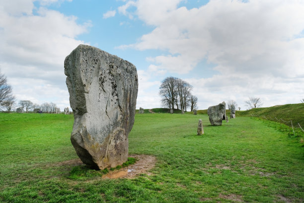 埃夫伯里石圈(图2) 埃夫伯里石圈(图2)