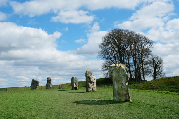 埃夫伯里石圈(图1) 埃夫伯里石圈(图1)