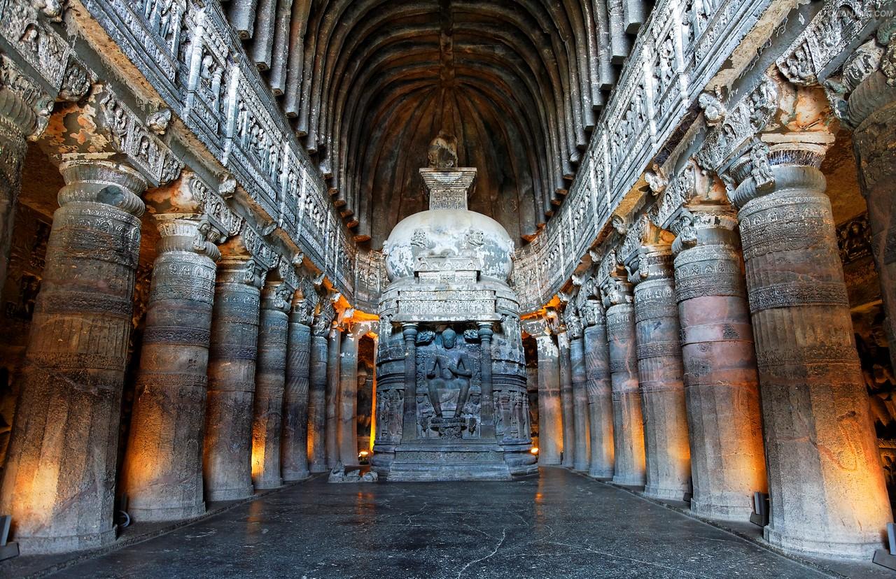 阿旃陀石窟(图3)